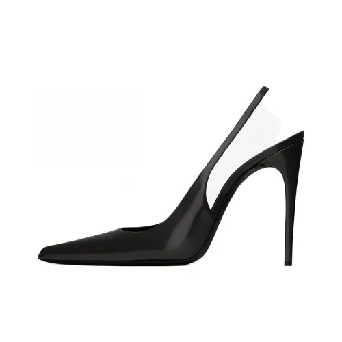SAINT LAURENT Высокие каблуки Черные Женские
