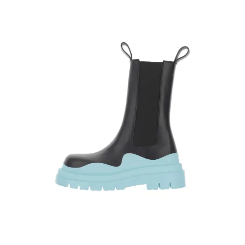 Bottega Veneta Tire Chelsea Crew Sock Chelsea Crew Женские Black Blue