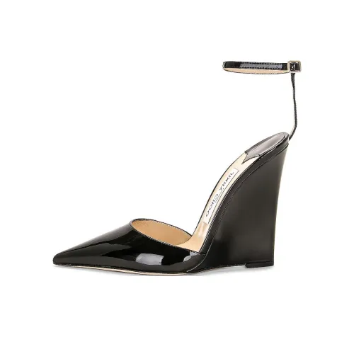 Jimmy Choo Blake Клиновидный каблук Высокие каблуки 10 см Женские Черный