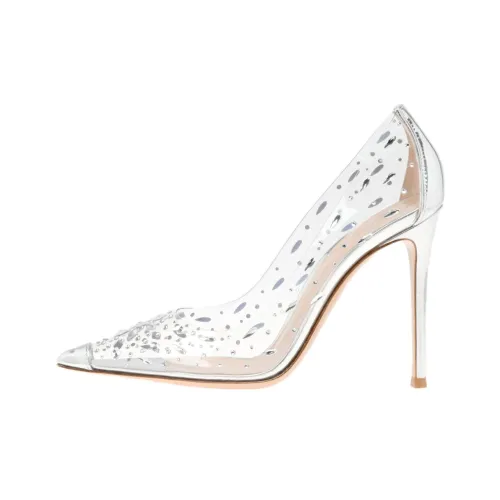 GIANVITO ROSSI Halley Высокие каблуки Серебристый Женские