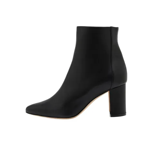 MANOLO BLAHNIK Rosie Ботильоны 7 см Женские Черные