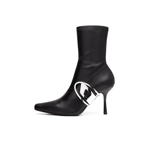 DIESEL Ботильоны Женские Черные