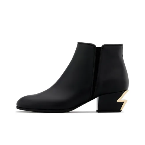 Giuseppe Zanotti GZ G Каблук Ботильоны Женские Черный