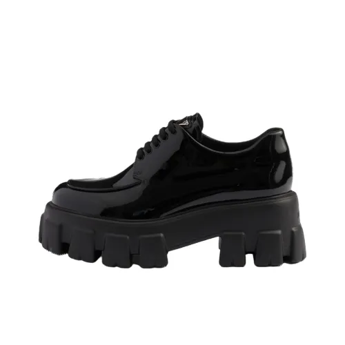 PRADA Monolith Высокие каблуки Черные Женские
