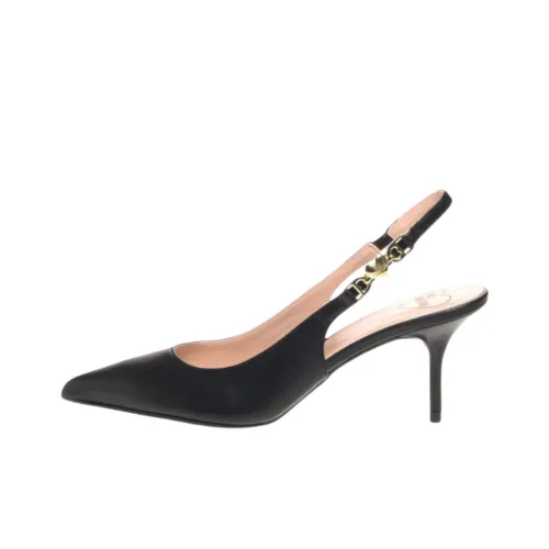 LOVE MOSCHINO Spillo Узкий каблук Высокие каблуки 7 см Женские Черный