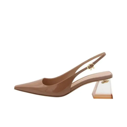 GIANVITO ROSSI Высокие каблуки Коричневый Женские