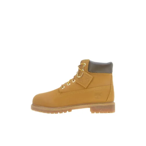 Timberland Премиум Детские кожаные сапоги Пшеница Детский сад
