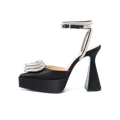 MACH MACH Грубый каблук Высокие каблуки 13,5 см Женские Черный