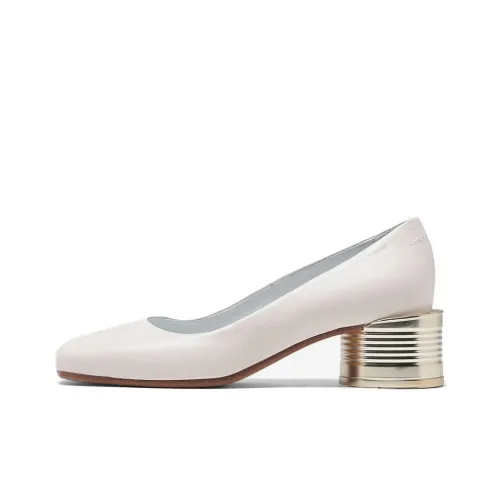 Maison Margiela Квадратный каблук Высокие каблуки Женские Экрю