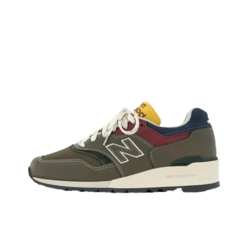AIME LEON DORE x New Balance NB 997 Low Топ Беговые кроссовки Унисекс Зеленый