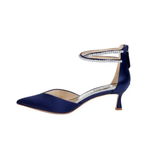 Badgley Mischka Lilibeth Узкий каблук Высокие каблуки 5 см Женские Синий