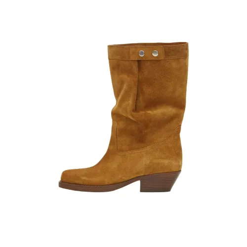 ISABEL MARANT Ademe Ботильоны 4CM Женские Коричневый