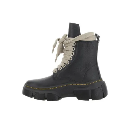 RICK OWENS Мартинсы Черные Женские