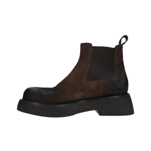 STRATEGIA Beatles Челси 4CM Женские Темно-коричневый