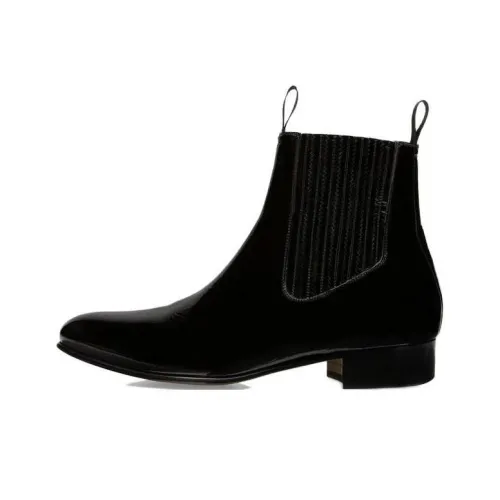 TOM FORD Короткий Челси Мужской Черный