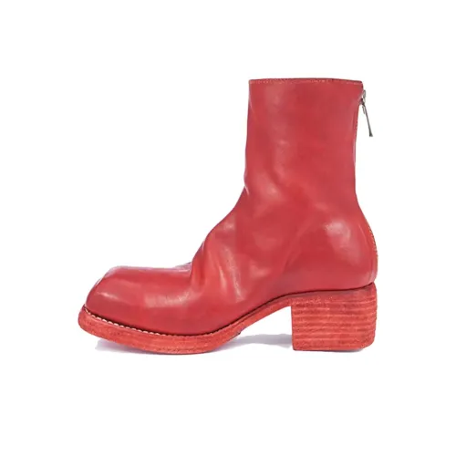 GUIDI Ботильоны Красные Женские