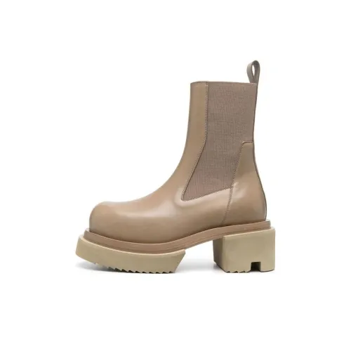 RICK OWENS Челси Бежевый Женские