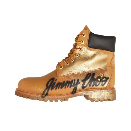 Timberland x Jimmy Choo Модные ботильоны мужские коричневые