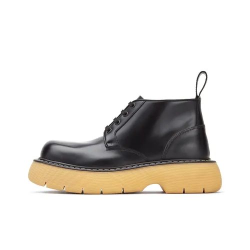 Bottega Veneta BV The Bounce Короткий Мартин Ботинок Женские Черный