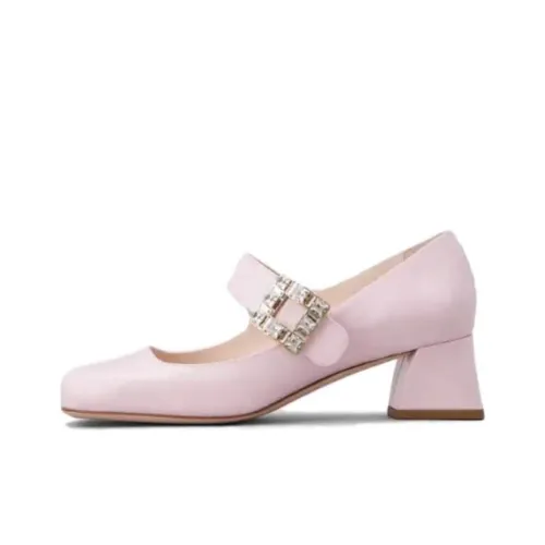 Roger Vivier Высокие каблуки Розовый Женские