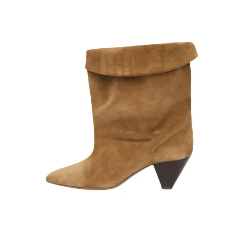 ISABEL MARANT Russian Botines 4CM Женские Хаки