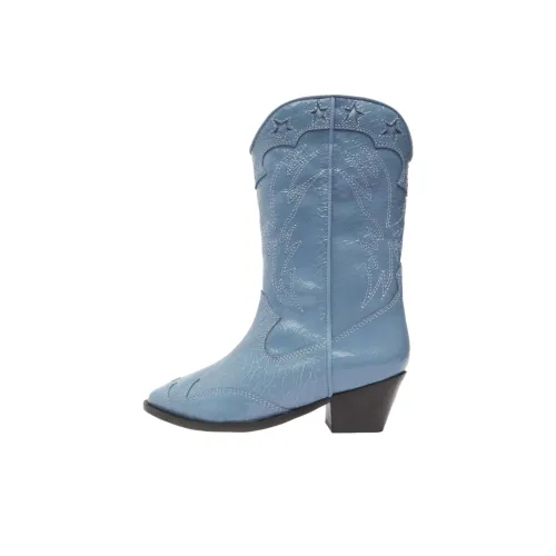Schutz Cicera Botines 4CM Женские Blue