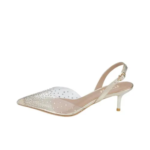 NICOLI Flavie Узкий каблук Высокие каблуки 5,5 см Женские Золотые