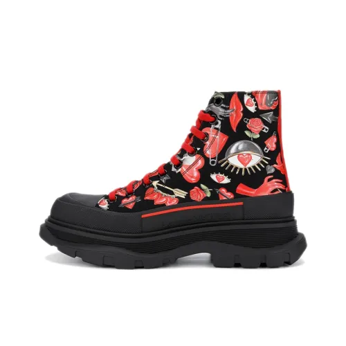 Alexander McQueen Tread Slick ботинки Martin's Мужской