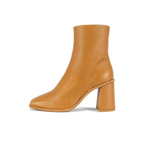 FREE PEOPLE Ботильоны 7,5 см Женские Желтые