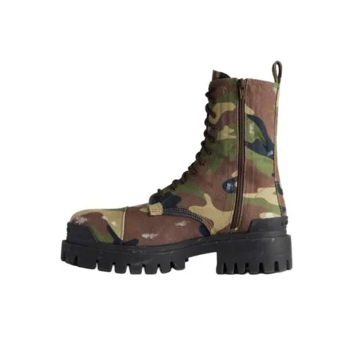 Balenciaga Strike ботинки Martin Army Green Мужские