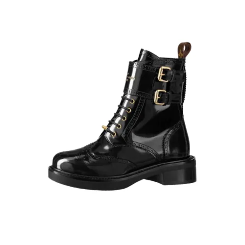 LOUIS VUITTON Midtown Короткий Мартин Boot Женские Черный