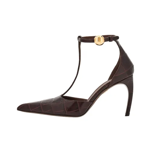 Ferragamo Высокие каблуки Темно-кофейный Женские