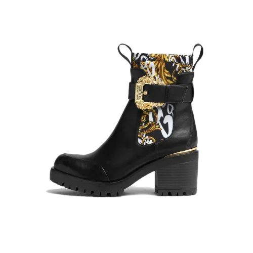 VERSACE JEANS VERSACE Челси Женские Черный