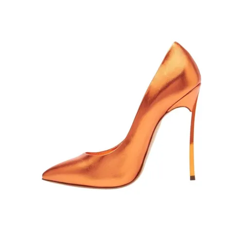 Casadei Высокие каблуки Апельсин Женские