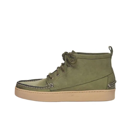 Sebago Ботильоны Зеленые Мужские