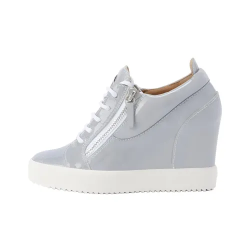 GIUSEPPE ZANOTTI Высокие каблуки Серый Женские