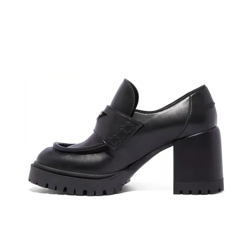 Casadei Nancy Грубый каблук Высокие каблуки 8 см Женские Черный