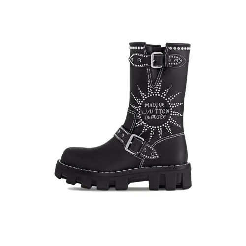 LOUIS VUITTON Ботильоны Мужские Черные
