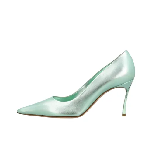 Casadei Высокие каблуки Зеленый Женские