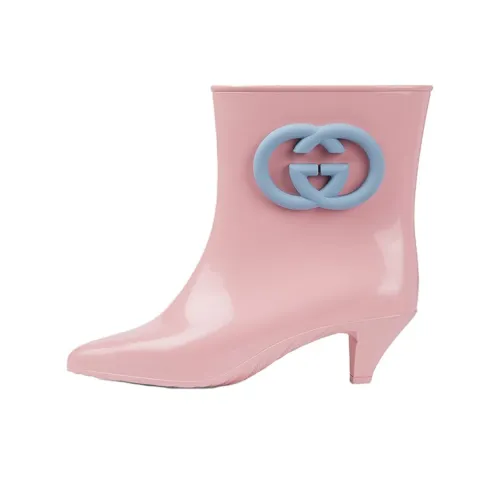 GUCCI Interlocking Ботильоны Женские Розовый