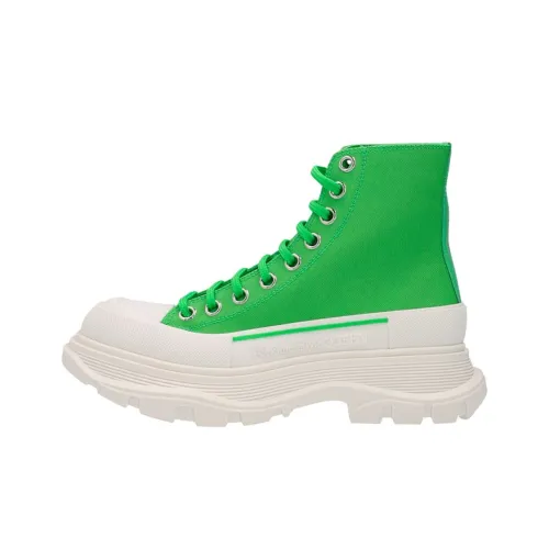 Alexander McQueen Tread Slick Мартинсы Женские
