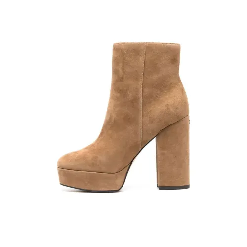 COACH Ботильоны 12 см Женские Песочно-желтые