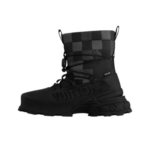 LOUIS VUITTON SKI Коллекция лыжного снаряжения Мужские ботинки Черные