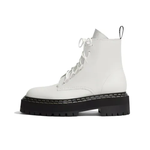 PROENZA SCHOULER Короткий Мартин Ботинок 2,5 см Женский Белый