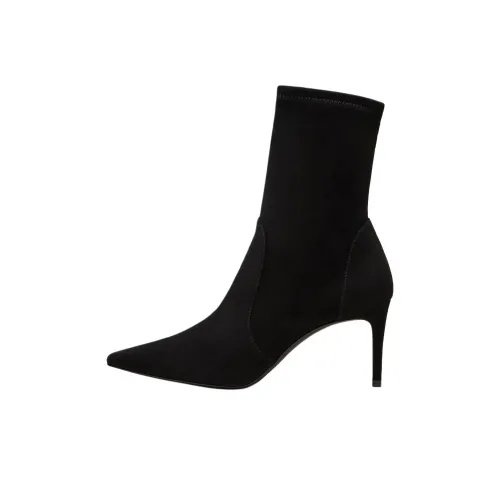 Stuart Weitzman SW Пава Ботильоны 7,5 см Женские Черные