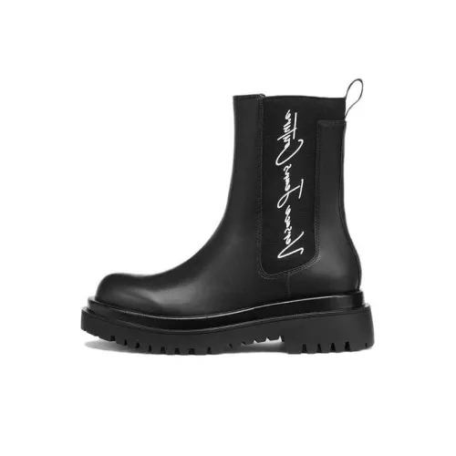 VERSACE JEANS Couture Короткий Челси Женские Черный