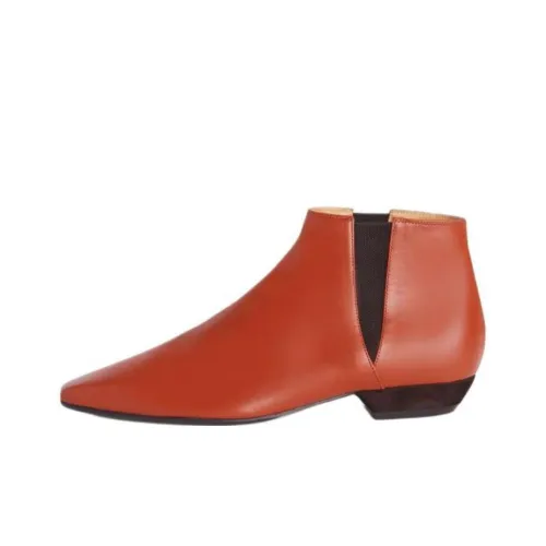 Loro Piana Ботильоны Красные Женские