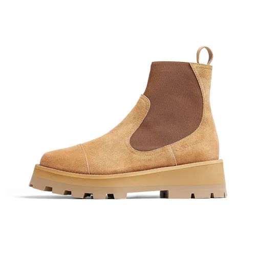 Jimmy Choo Clayton Короткий Челси Женские Верблюжий