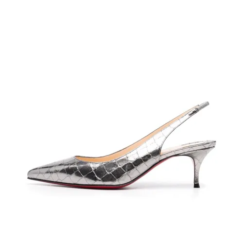 CL Kate Узкий каблук Высокие каблуки Женские Серебряные