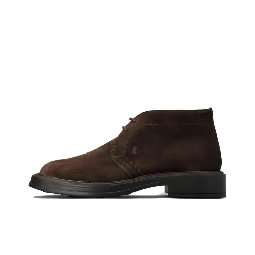 TOD'S Ботильоны Коричневый Мужской
